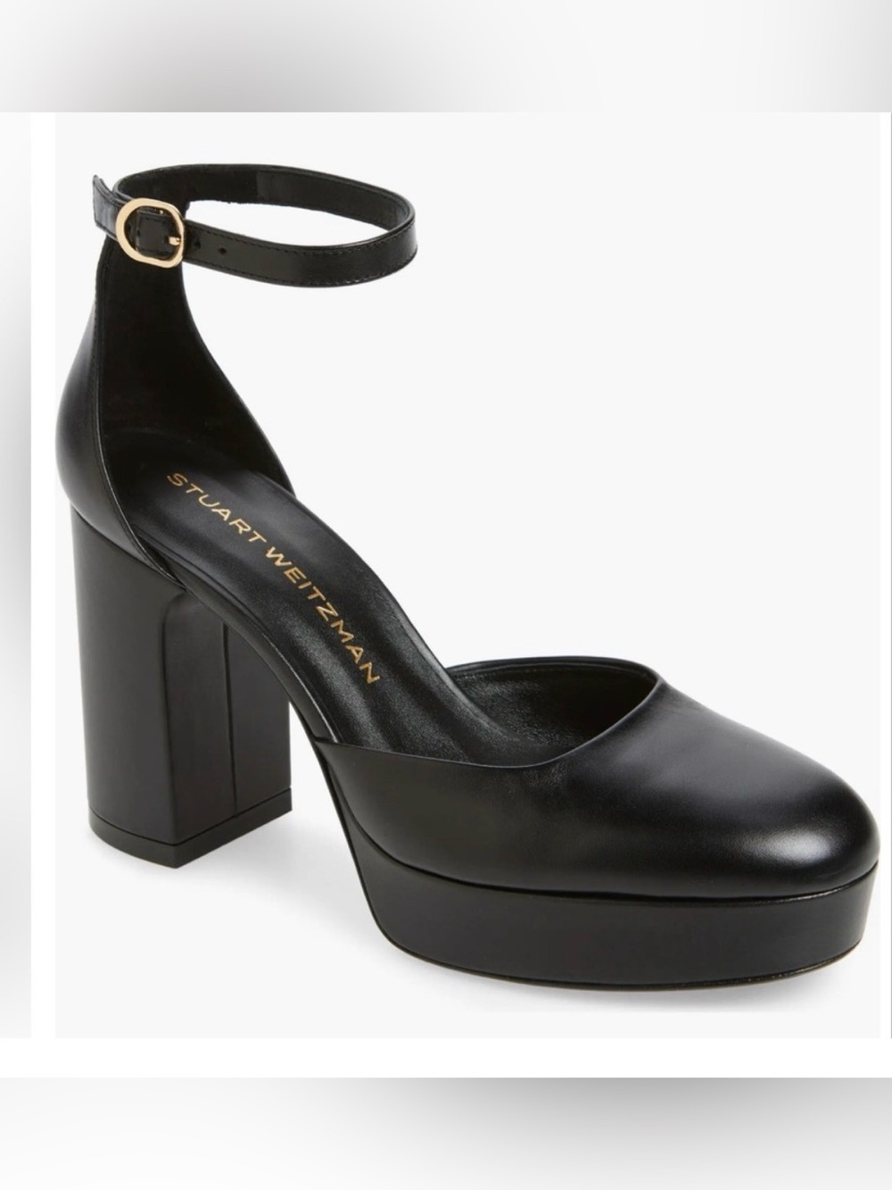 Stuart Weitzman Dayna Platform Pump Sz 6B